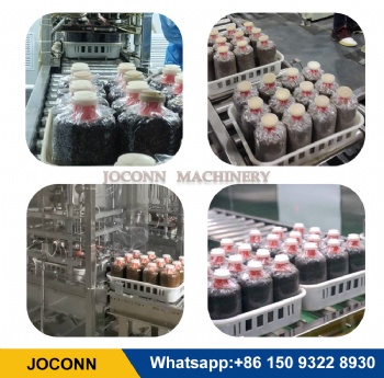 Automatic liquid spawn inoculation machine