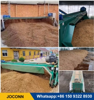 Gantry compost turning machine