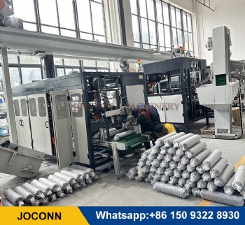 Full automatic shiitake mushroom bagging clipping machine