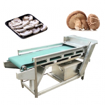 Mushroom slicing machine