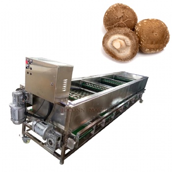 Shiitake mushroom grading root cutting machine